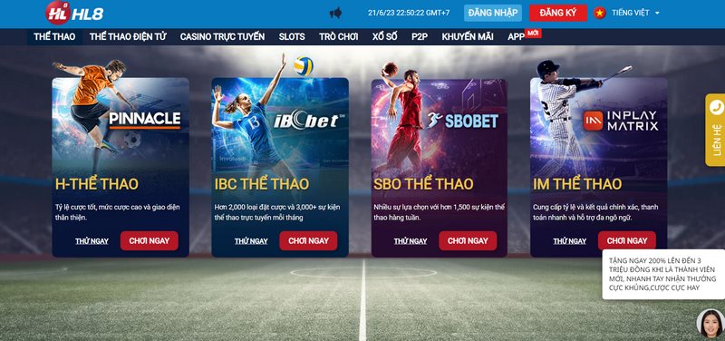 Thể thao luôn là sự lựa chọn hàng đầu khi đến với HL8