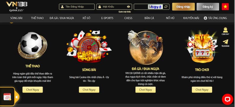 Các sản phẩm tại VN138