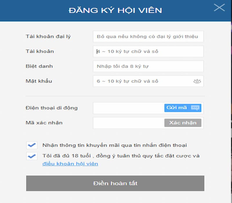 Ảnh 7: Hướng dẫn đăng ký thành viên