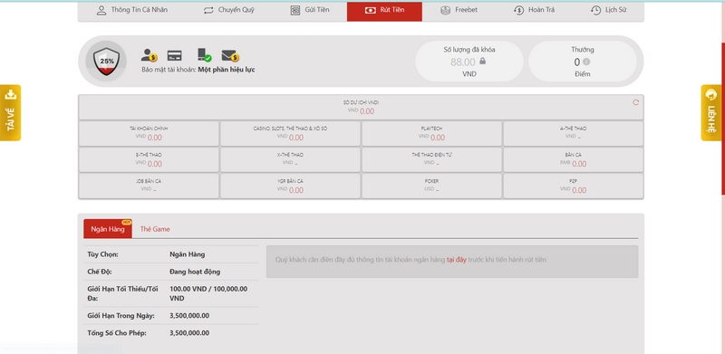 Rút tiền về ví điện tử thuận tiện mà không mất phí chỉ vài bước