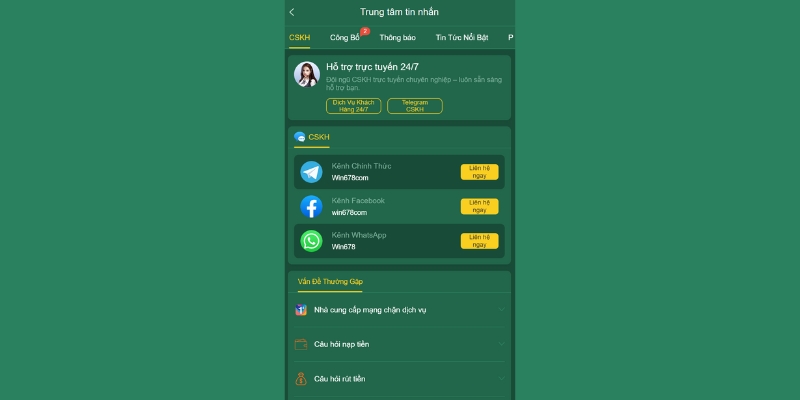 Những câu hỏi hay gặp ở WIN678